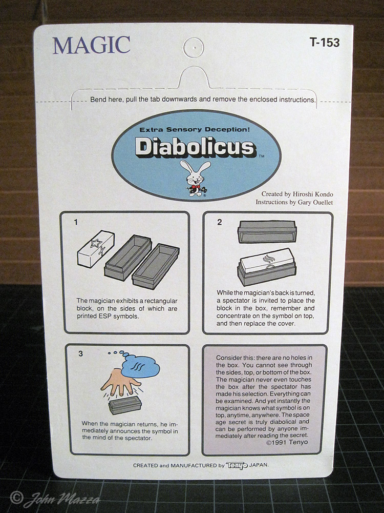 T-153 Diabolicus - Tenyo Magic Forum